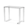 Theodore Small Desk/ Console - Silver