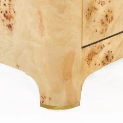 Roland 3 Drawer Chest - Natural Burl -France and Son Store 1391 40 1