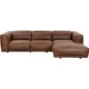 Beau Sofa Chaise - Raf - Lucia Tobacco Leather -France and Son Store 1420d703 a290 4e57 a26d d9e288d48bf6 large 68008906 dc77 4bef 90f5 8d6b26b98f82