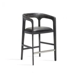 Talia Counter Stool - Grey -France and Son Store 145139 kendra wood grey bar stool