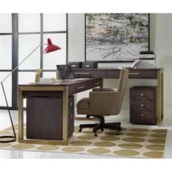 Heritage Short Freestanding Desk -France and Son Store 1600 10468 DKW 7 1