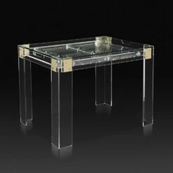 Pierre Acrylic Backgammon Table -France and Son Store 165081