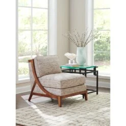 Hermes Reef Glass Top End Table - Sebana -France and Son Store 1700 11 496211 WS