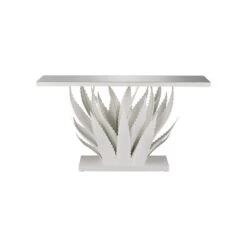 Agave White Console Table 17 Agave White Console Table -France and Son Store 173bda5d831bb990d84ef7d5933a7db00f2d4ab1