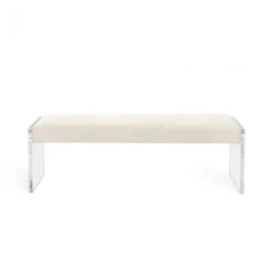 Raegan Bench - Grey -France and Son Store 178106 1
