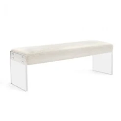 Raegan Bench - Grey -France and Son Store 178124