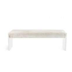 Raegan Bench - Grey -France and Son Store 178124 1
