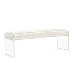 Raegan Bench - Grey -France and Son Store 178142 41e6aa01 f295 4542 a5a1 ce0edc1036f5