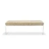 Aiden Shearling Bench -France and Son Store 179076 1 aiden acrylic cream shearling bench