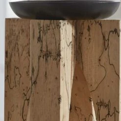 Ilva Wood Candleholders Set/2 -France and Son Store 18074 3