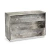Cassian Grand Chest -France and Son Store 188054 cassian grey natural hide grand chest 1