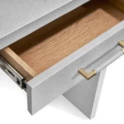 Cassius Petite Desk - Grey -France and Son Store 188227 3 1