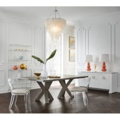 Duke - Acrylic Klismos Chair With White Linen Cushion -France and Son Store 1Dining Room 1 RS H 34048.1650486754 c34231ae 3a83 417d 96d0 98faed796ae7