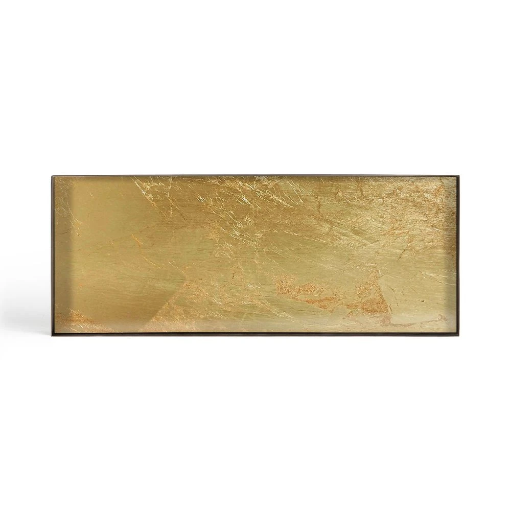 Gold Leaf Valet Tray - Gold 5 Gold Leaf Valet Tray - Gold - Image 3