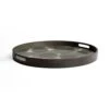 Connected Dots Glass Tray - Black -France and Son Store 20438 2
