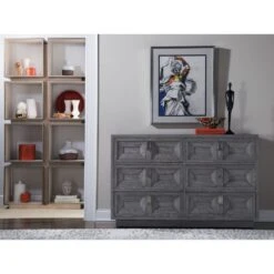 Mercury Eight-Cube Etagere - Gray Brown -France and Son Store 2093 222 ROM 2