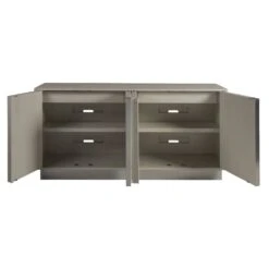 Gradient Media Console/Buffet - Antiqued White -France and Son Store 2119 907 OPEN