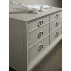 Zeitgeist White Double Dresser - Antiqued White 8 Zeitgeist White Double Dresser - Antiqued White -France and Son Store 2140 222 DET