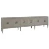 Logan Convertible Long Media Console/Buffet - Antiqued White -France and Son Store 2149 907 PER TALL