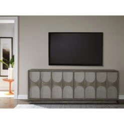 Monstuart Long Media Console/Buffet - Gray -France and Son Store 2150 907 ROM 2