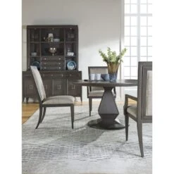 Appellation Round Dining Table - Gray -France and Son Store 2200 870C ROM 2