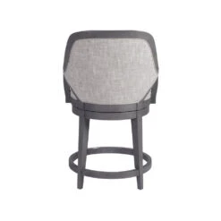 Appellation Upholstered Swivel Counter Stool - Gray -France and Son Store 2200 895 STR BAK