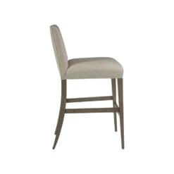 Madox Upholstered Low Back Bar Stool - Grigio -France and Son Store 2220 896 41 SID