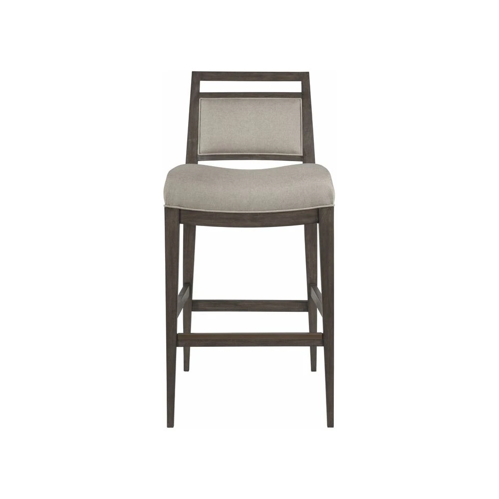 Nico Upholstered Barstool - Antico 6 Nico Upholstered Barstool - Antico - Image 4