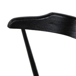 Gina Bar Stool - Black Oak -France and Son Store 223115 048 DET 3