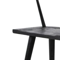 Gina Bar Stool - Black Oak -France and Son Store 223115 048 DET 5
