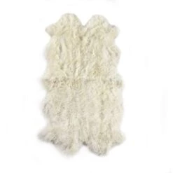 Sylas Lambskin Rug - White Lambskin