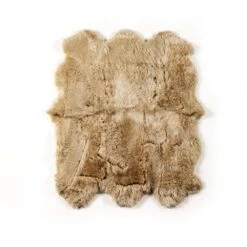 Sylas Lambskin Rug - Beige Lambskin