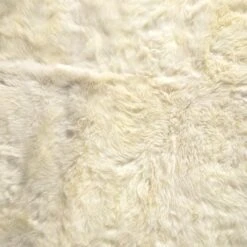 Sylas Lambskin Rug - White - 4.5X5.75' -France and Son Store 223281 007 DET 2