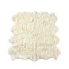 Leon Lambskin Rug - White Lambskin -France and Son Store 223281 008 PRM 1 f9e72447 2da4 47e6 a8b8 fc26167c27cf