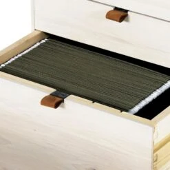 Troy Executive Desk - Dove Poplar -France and Son Store 223816 003 DET 4