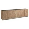 Verite Long Media Console - Light Oak -France and Son Store 2240 908 PER