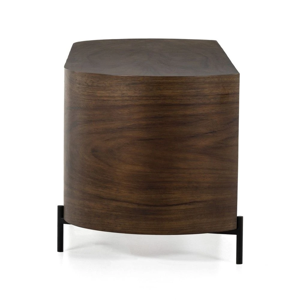 Noctis Executive Desk - Caramel Guanacaste 5 Noctis Executive Desk - Caramel Guanacaste - Image 3