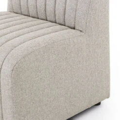 Make Your Own: Alexander Dining Banquette - Chair - Orly Natural -France and Son Store 224325 002 DET 4