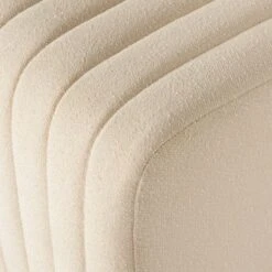 Alexander Dining Banquette Chair - Capri Oatmeal -France and Son Store 224325 003 DET 4