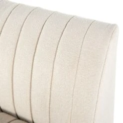 Alexander 49" Dining Banquette Bench - Capri Oatmeal -France and Son Store 224326 003 DET 5