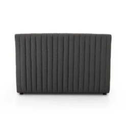 Make Your Own: Alexander Dining Banquette - 49" Bench - Fiqa Boucle Charcoal -France and Son Store 224326 004 BCK 1