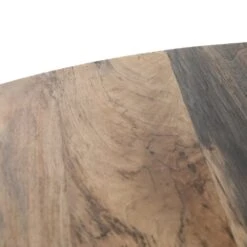 Winslet Round Dining Table - Spalted Primavera 19 Winslet Round Dining Table - Spalted Primavera -France and Son Store 224372 006 DET 4