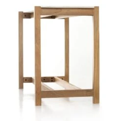 Ranger Bar & Counter Table - Honed White Marble -France and Son Store 224598 001 DET 1