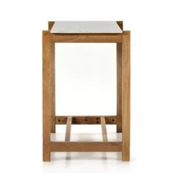 Ranger Bar & Counter Table - Honed White Marble -France and Son Store 224598 001 SID 1