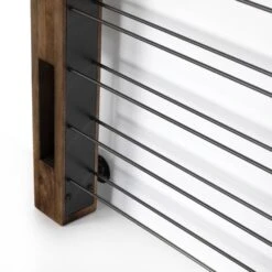 Cirren Wine Rack - Smoked Mango -France and Son Store 225199 001 DET 1