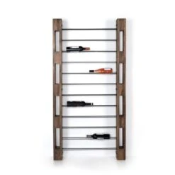 Cirren Wine Rack - Smoked Mango -France and Son Store 225199 001 FRT 3