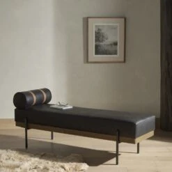 George Accent Bench - Rialto Ebony -France and Son Store 225740 007 ESS 1
