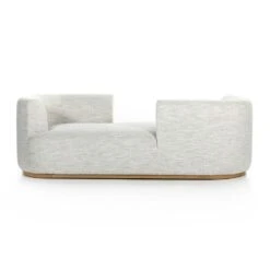 Valencia Tete A Tete Chaise - Merino Cotton -France and Son Store 226579 001 BCK 1