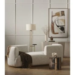 Valencia Tete A Tete Chaise - Merino Cotton -France and Son Store 226579 001 VIG 1