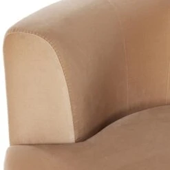 Valencia Tete A Tete Chaise - Surrey Camel -France and Son Store 226579 002 DET 6